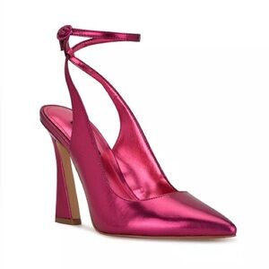 Nine West Tabita Tapered Heel Pointy Toe Dress Pumps